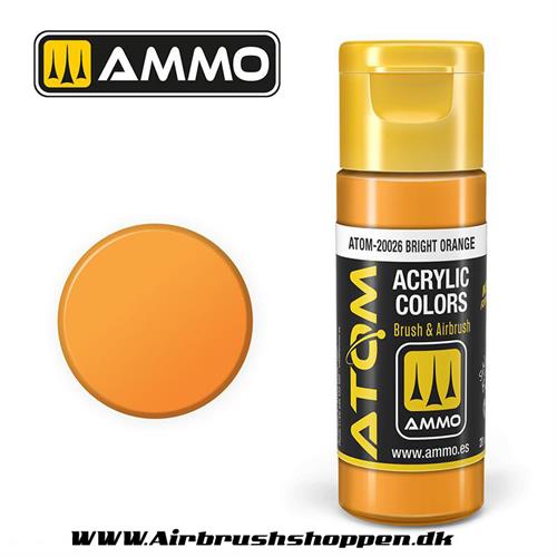 ATOM-20026 Bright Orange  -  20ml  Atom color